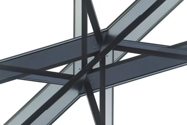 Structural steel and framing detail